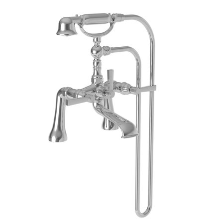 Newport Brass Exposed Tub and Hand Shower Set, Oil Rubbed Bronze, Deck 910-4273/10B